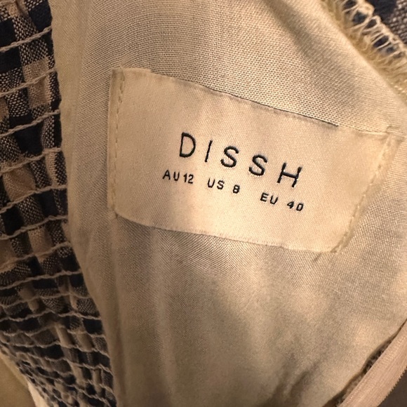 ARLO INK CHECK PUFF SLEEVE DRESS - Picture 7 of 7